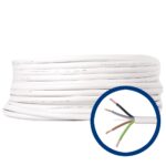 Cablu electric MYYM 4 x 6 mmp, izolatie PVC, rola 100 m, pret pe metru