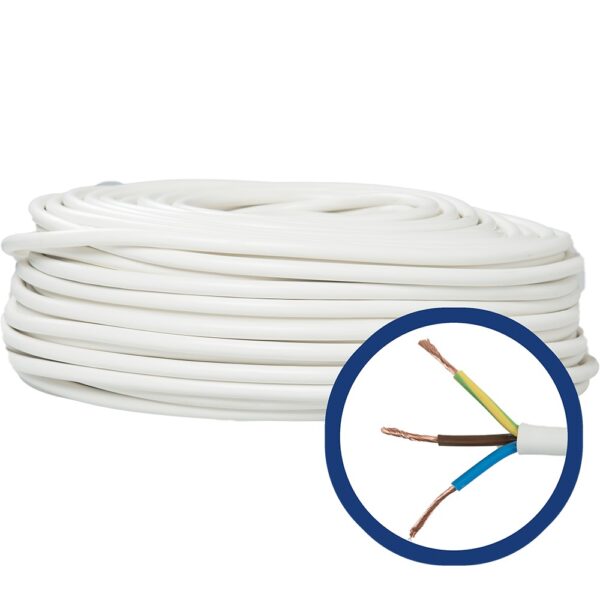 Cablu electric MYYM, izolatie PVC, 3 x 2.5 mmp, pret pe metru