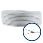 Cablu electric MYYUP 2 x 0.75 mmp, izolatie PVC, plat, pret pe metru