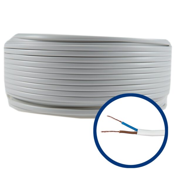 Cablu electric plat MYYUP 2 x 1 mmp, pret pe metru
