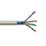 Cablu FTP cat5E Well, 4 perechi, 24 AWG, nemufat, rola 305 m, pret pe metru
