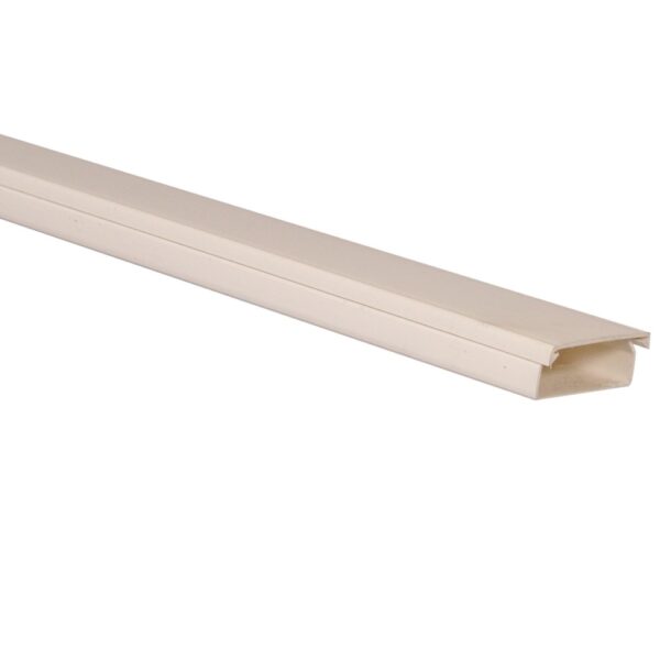 Canal cablu 40 x 16 mm, 2 m, alb, PVC ignifugat, pret pe metru
