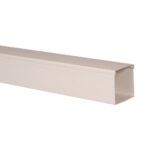 Canal cablu 60 x 60 mm, 2 m, alb, PVC ignifugat, pret pe metru