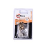 Cilindru pentru broasca aplicata, Thirard RIM, alama, 4 chei reversibile