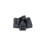 Clema de montaj cu pasta IEK, 2.5 mmp, negru, 2 conexiuni, 4 bucati