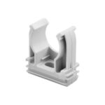 Clema fixare tuburi Courbi RG16HV, polipropilena, gri, diametru 16 mm