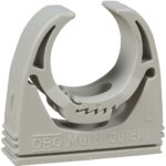 Clema OBO, Multi-Quick, O31-37MM(25), gri deschis