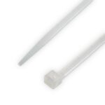 Coliere din plastic, poliamida 6.6, alb, 500 x 12.5 mm, 50 bucati