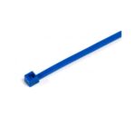 Coliere din plastic, poliamida 6.6, albastru, 100 x 2.5 mm, 100 bucati