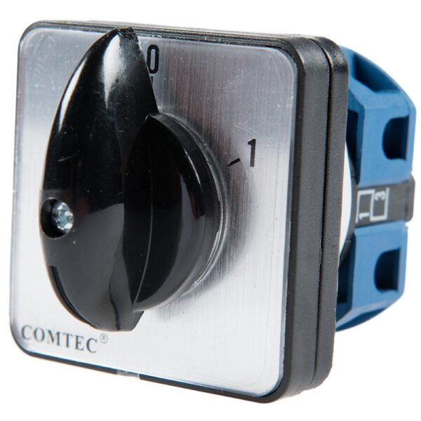 Comutator cu came, Comtec MF0002-11330, 3P, pozitie 0-1, 25A
