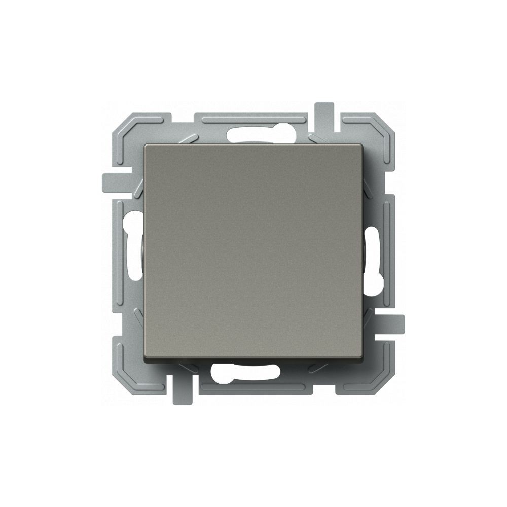 Comutator intermediar cruce Tem Logiq, titan, 10 A x 250 V Comutator intermediar cruce Tem Logiq, titan, 10 A x 250 V