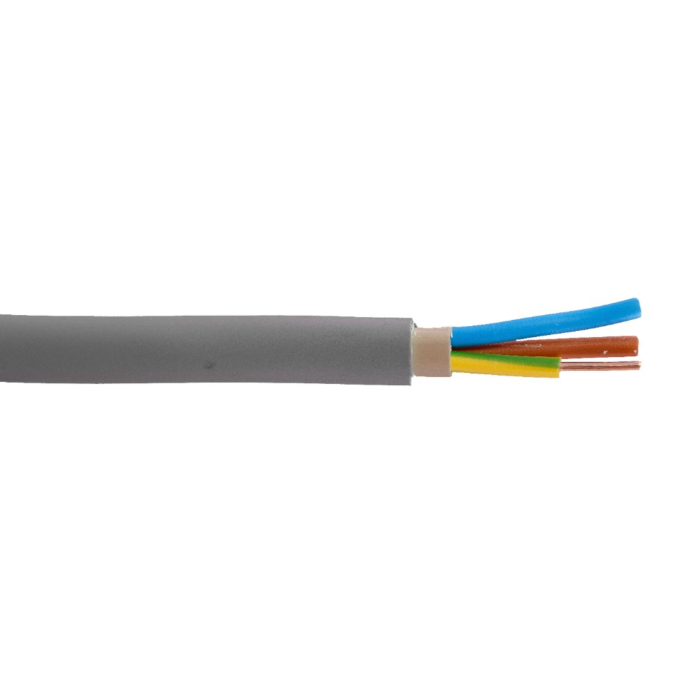 Conductor Flexibil CYYF, 3 x 1.5 mm2, izolatie cauciuc, gri, cupru, 300 m, pret pe metru Conductor Flexibil CYYF, 3 x 1.5 mm2, izolatie cauciuc, gri, cupru, 300 m, pret pe metru