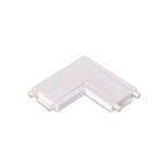 Conector in L Track Light KL182019, 90 de grade, pentru sina magnetica, 48V DC, IP20, alb