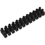 Conectori bloc terminal Gewiss GW44602, 4 mmp, negru, 12 P