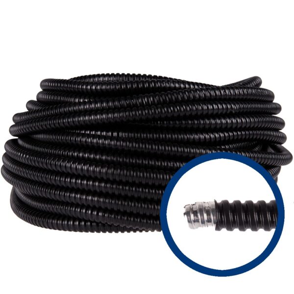 Copex metalic spiralat cu izolatie PVC, D 11 mm, 320N, rola 50 m, pret pe metru