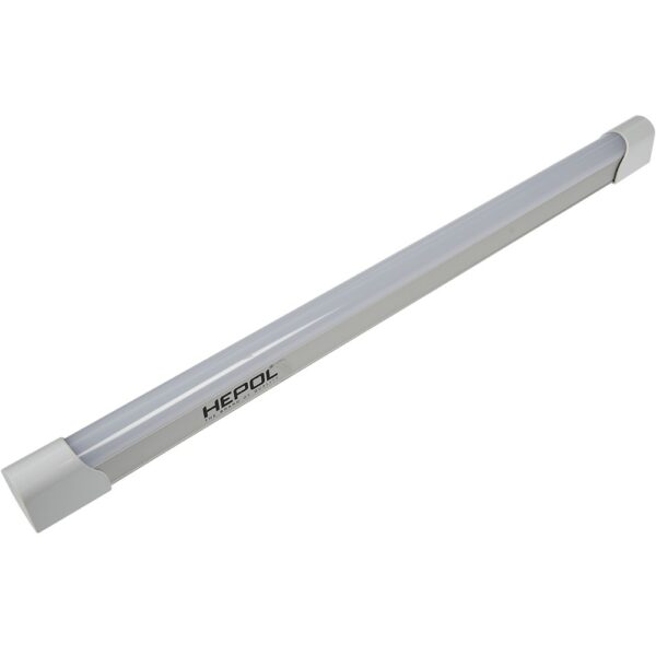Corp LED Hepol T8, 10W, lumina rece, alb