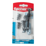 Diblu din nailon cu surub Fischer GK, 5 mm, 4,2 x 40 mm, 5 buc, pentru gips-carton