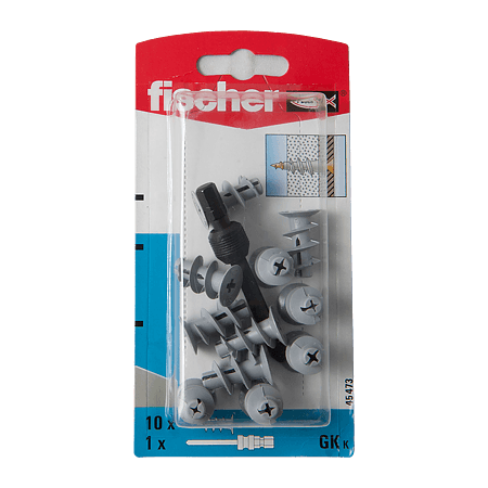 Diblu pentru gips-carton cu antrenor, nylon, L 22 mm, 10 buc