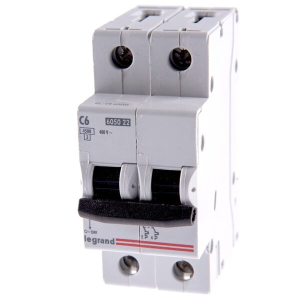 Disjunctor RX3 4500 Legrand 419694, 2P, 6A