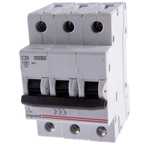 Disjunctor RX3 4500 Legrand 419709, 3P, 20A