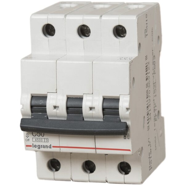Disjunctor RX3 4500 Legrand 419713, 3P, 50A