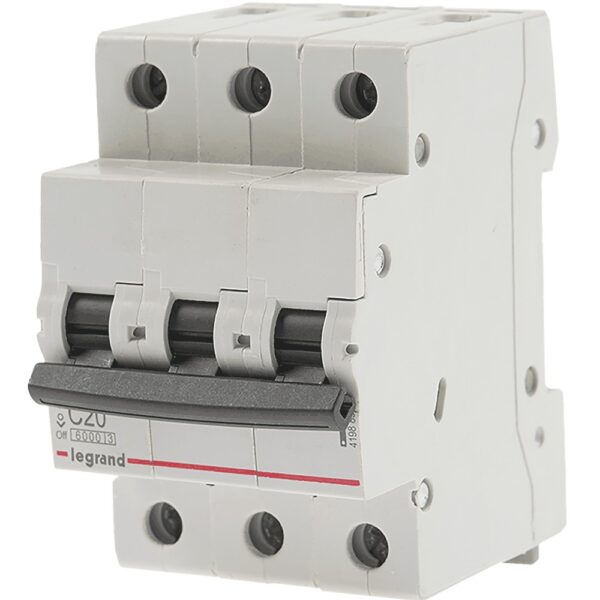 Disjunctor RX3 6000 Legrand 419885, 3P, 20A