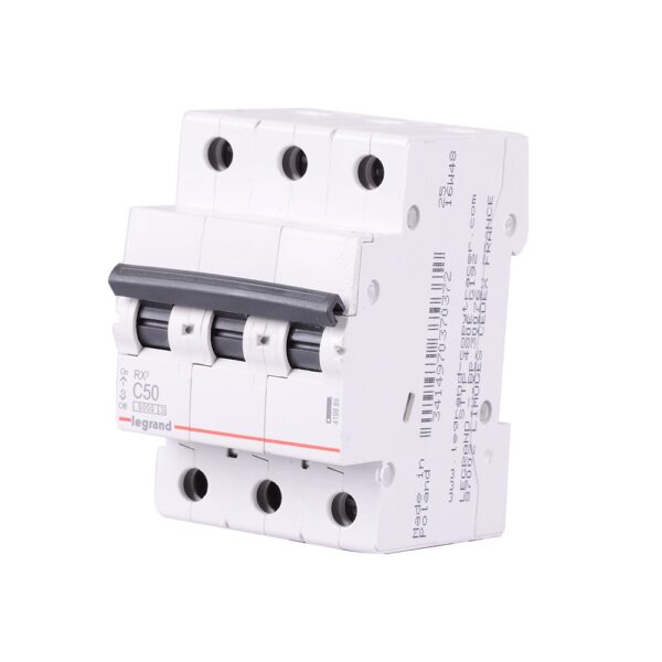Disjunctor RX3 6000, Legrand 419889, 3P, 50A