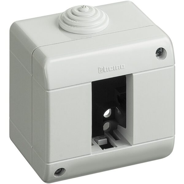 Doză cadru 1 modul Matix Bticino 25401, montaj aparent, IP40