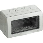 Doză cadru 4 module Matix Bticino 25504, montaj aparent, IP55