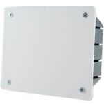 Doza de legatura, alb, 95 x 110 x 55 mm
