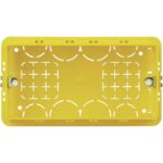 Doza zidarie 4 module Matix Bticino 504E, montaj incastrat