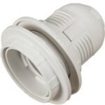 Dulie 2 flanse, E27, max, 60 W, alba