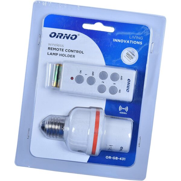 Dulie cu telecomanda, E27, 60 W, 30 m