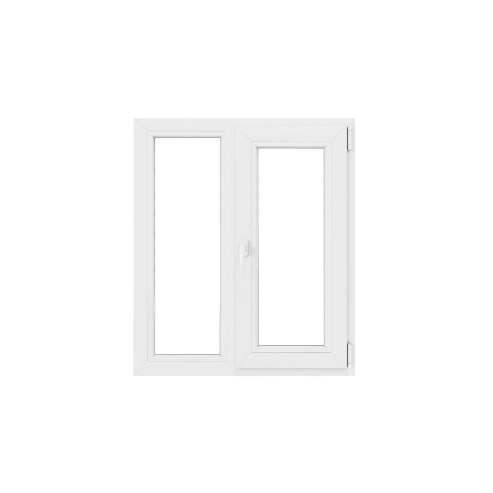 Fereastra PVC, 4 camere, deschidere simpla, dreapta, alb, 120 x 120 cm Fereastra PVC, 4 camere, deschidere simpla, dreapta, alb, 120 x 120 cm