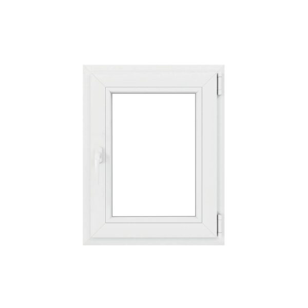 Fereastra PVC, 4 camere, deschidere simpla, dreapta, alb, 60 x 80 cm