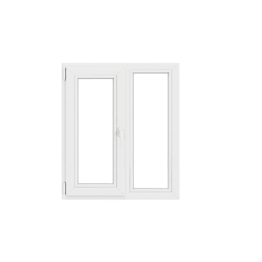 Fereastra PVC, 4 camere, deschidere simpla, stanga, alb, 120 x 120 cm Fereastra PVC, 4 camere, deschidere simpla, stanga, alb, 120 x 120 cm