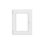 Fereastra PVC, 4 camere, deschidere simpla, stanga, alb, 60 x 80 cm