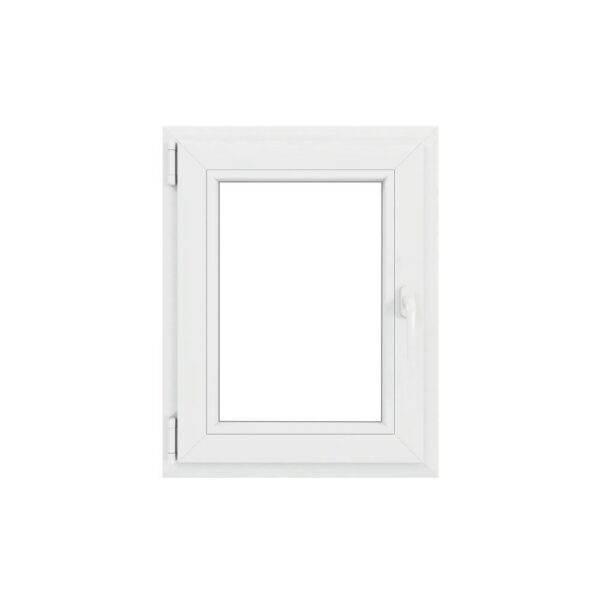 Fereastra PVC, 4 camere, deschidere simpla, stanga, alb, 60 x 80 cm
