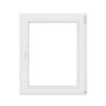 Fereastra PVC, 5 camere, deschidere oscilobatanta, dreapta, alb, 90 x 120 cm