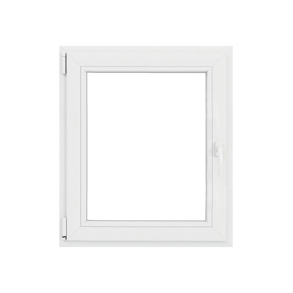 Fereastra PVC, 5 camere, deschidere oscilobatanta, stanga, alb, 80 x 100 cm Fereastra PVC, 5 camere, deschidere oscilobatanta, stanga, alb, 80 x 100 cm