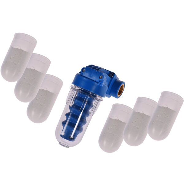 Filtru anticalcar Dosacal cu polifosfați, racord 1/2", cu 5 rezerve
