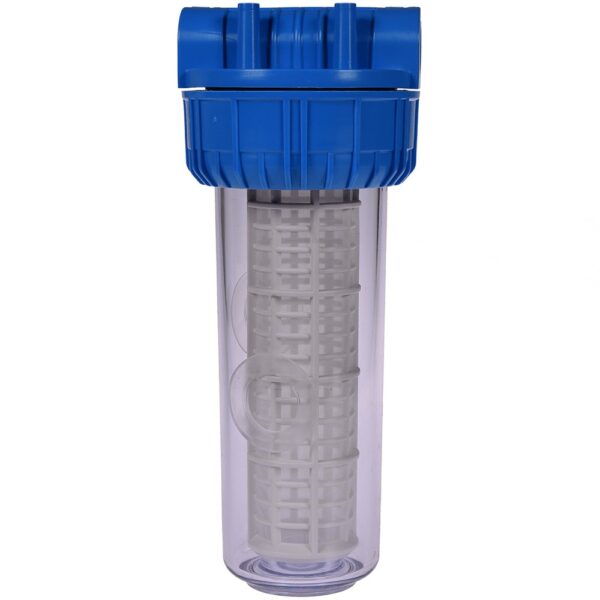 Filtru de apă cu sită lavabilă, 10", racord 1"