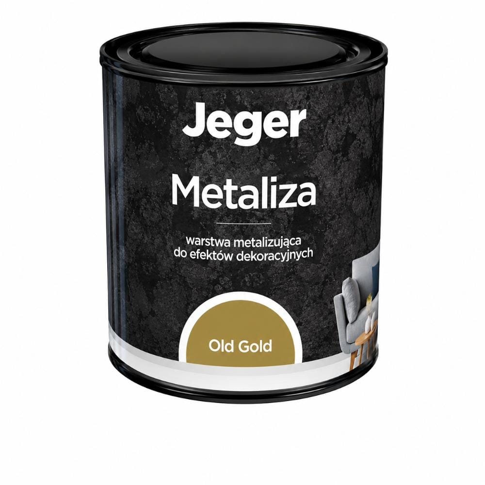 Finisaj metalic decorativ Jeger Metaliza, Old gold, 400 ml Finisaj metalic decorativ Jeger Metaliza, Old gold, 400 ml