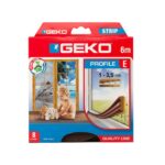 Garnitura adeviza Geko Strip, EPDM, maro, 9 x 4 mm x 6 m