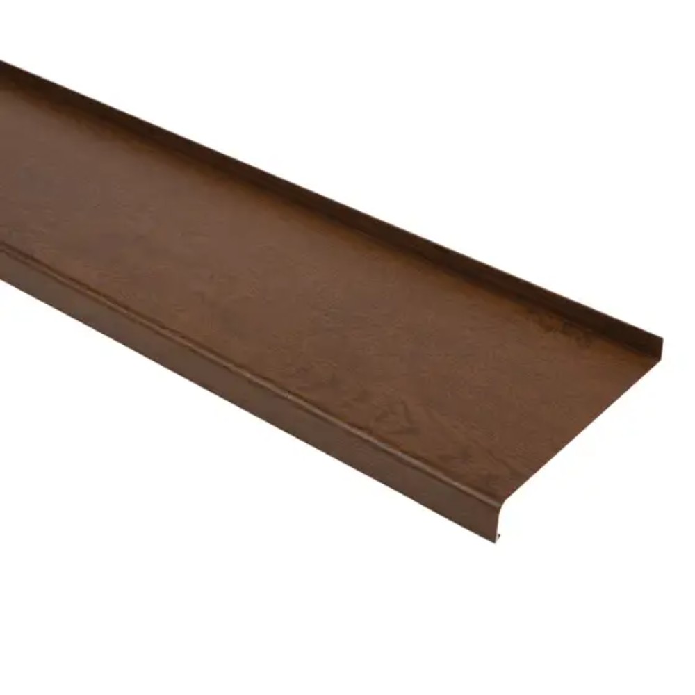 Glaf din Aluminiu, Nuc Eco, 3000 x 200 mm Glaf din Aluminiu, Nuc Eco, 3000 x 200 mm