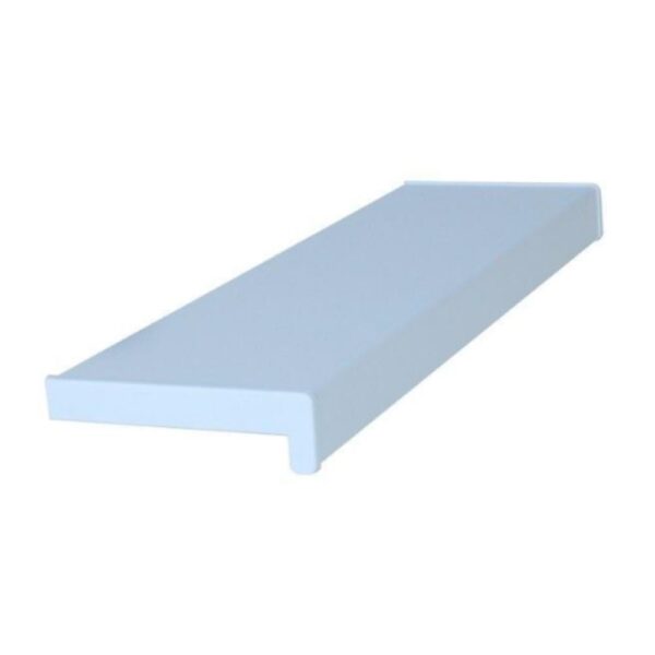 Glaf PVC pentru interior, alb, 150 x 3000 mm