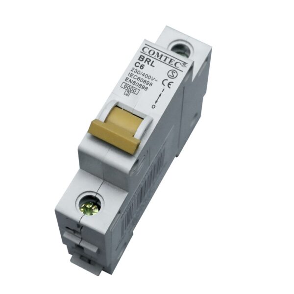 Intrerupator automat BRL 6kA MCB, Comtec 1P, 6A