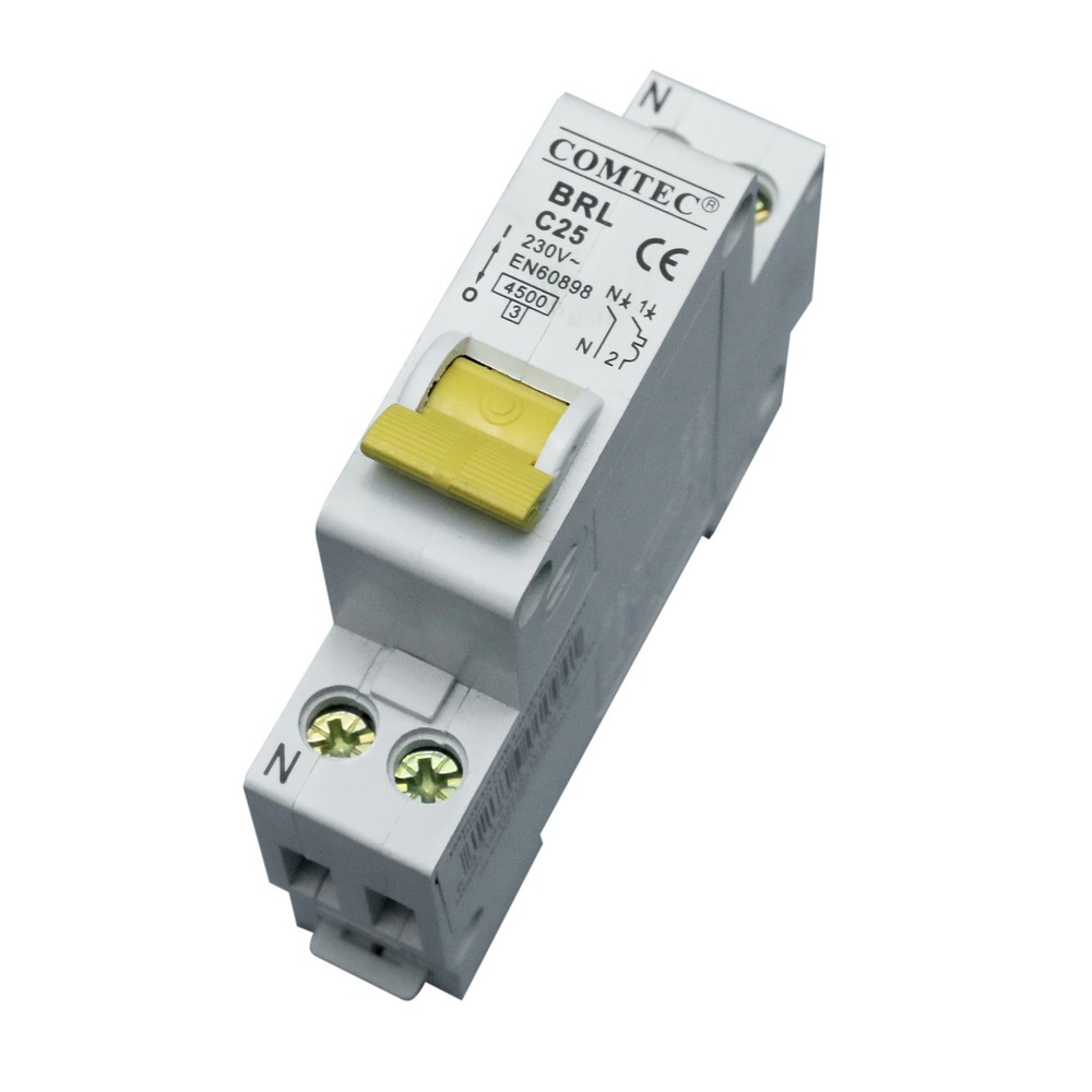 Intrerupator automat Comtec 1P+N, 25A Intrerupator automat Comtec 1P+N, 25A