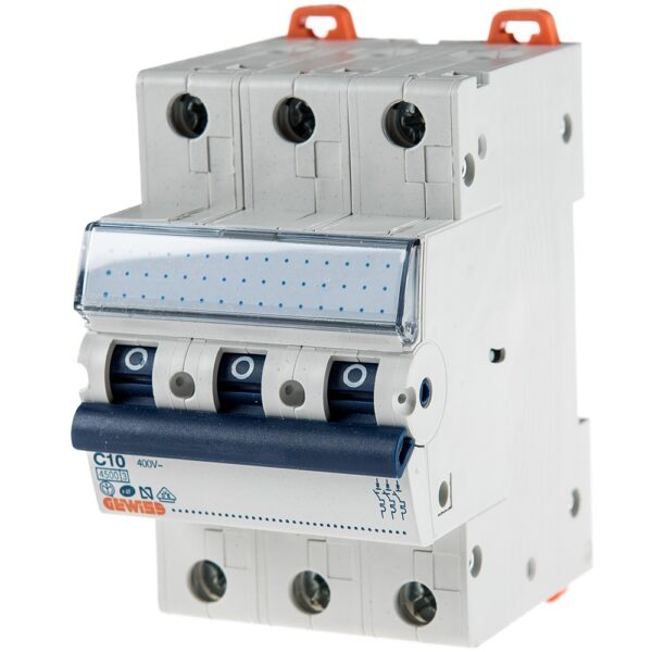 Intrerupator automat GW92166, Gewiss, 3P, 10A