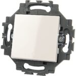 Întrerupător cu LED Dahlia, Gewiss GW35002Y, 10A, ivoar